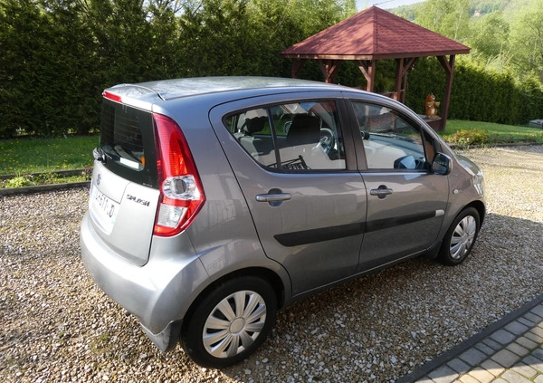 Suzuki Splash cena 21900 przebieg: 70299, rok produkcji 2012 z Boguchwała małe 154